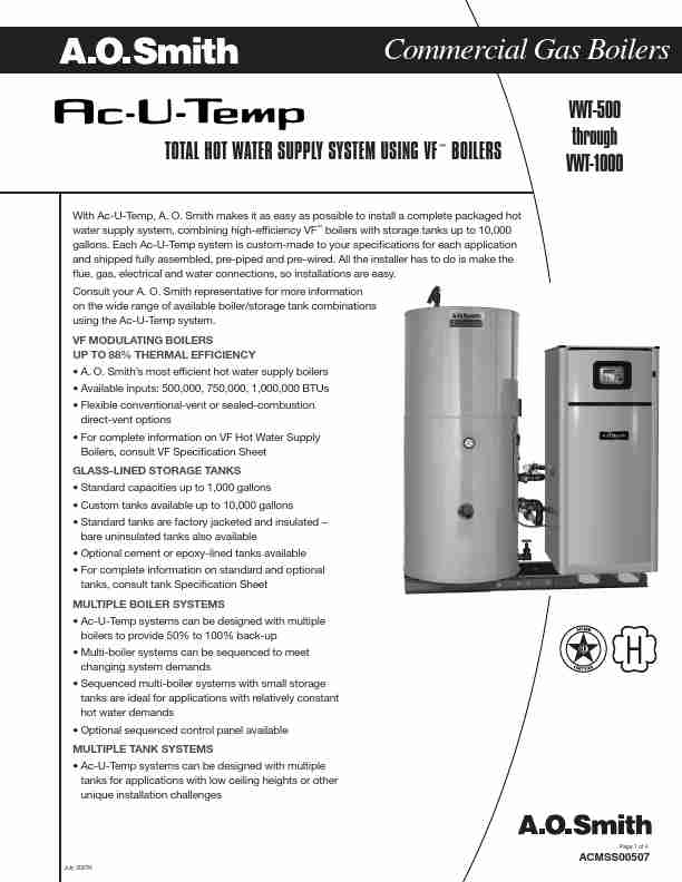 A O  Smith Boiler VWT-1000-page_pdf